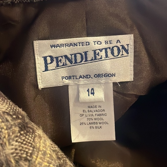 PENDLETON WOOL BLAZER, NWOT - Picture 6 of 7